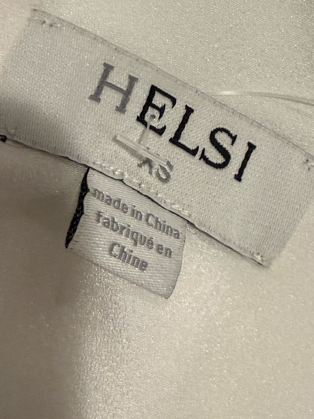 Helsi Nadine Embellished 3D Floral Mini Dress in white/Gold Size S Preloved - Picture 7 of 7